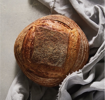 Cobb Lane light rye sourdough bread